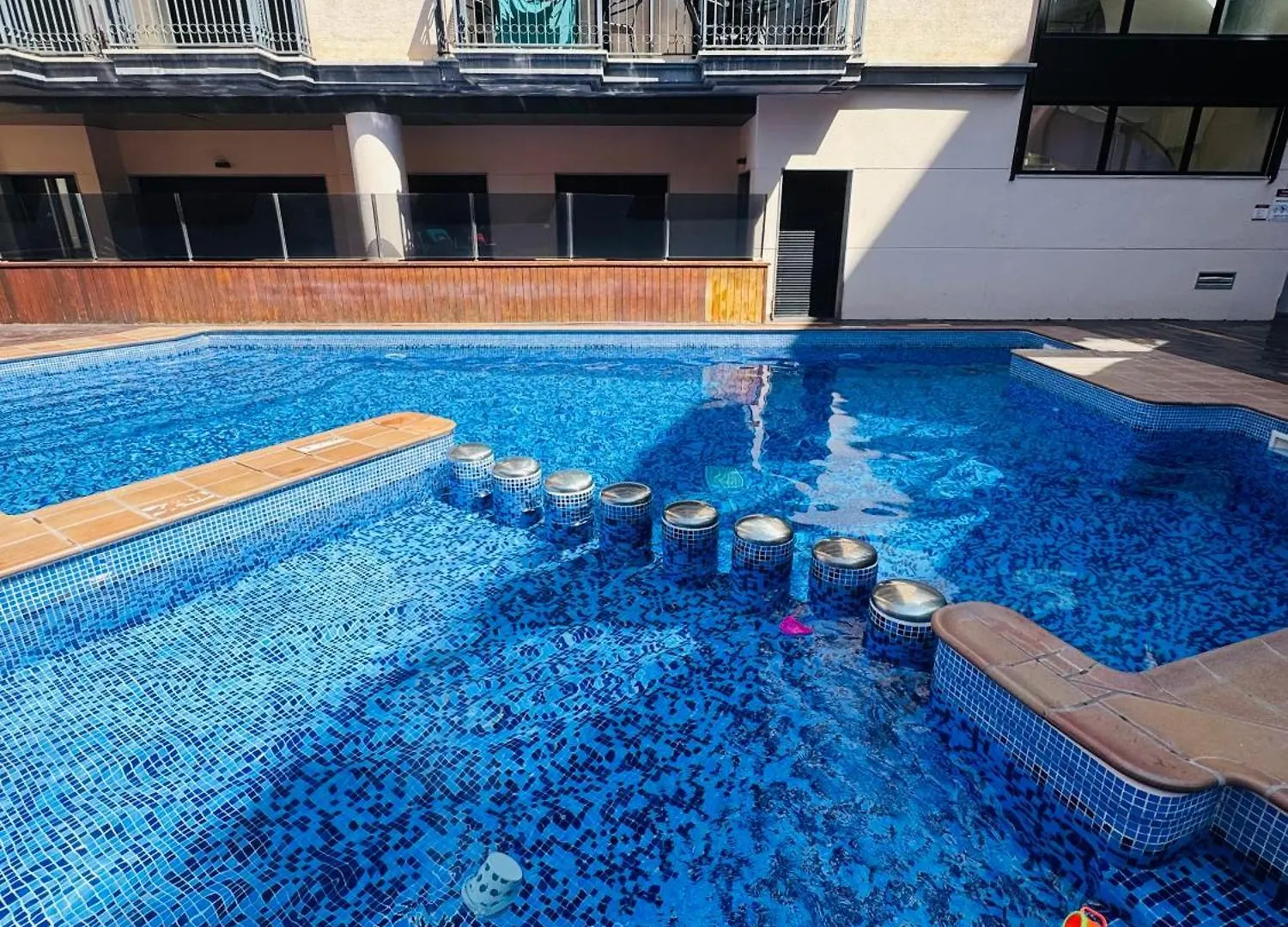 Piso De Simba Cerca De Playa, Con Piscina Y Varias Terrazas 료렛 드 마르 스페인